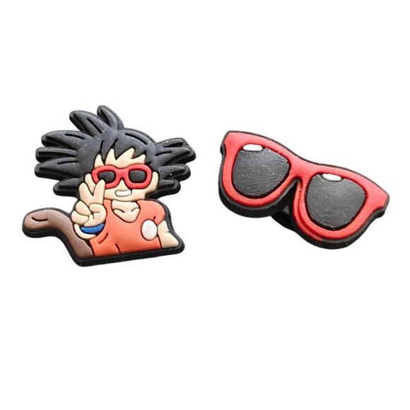 Anime Dragon Ball Z 2 PC Croc Charms - Picture 1 of 1